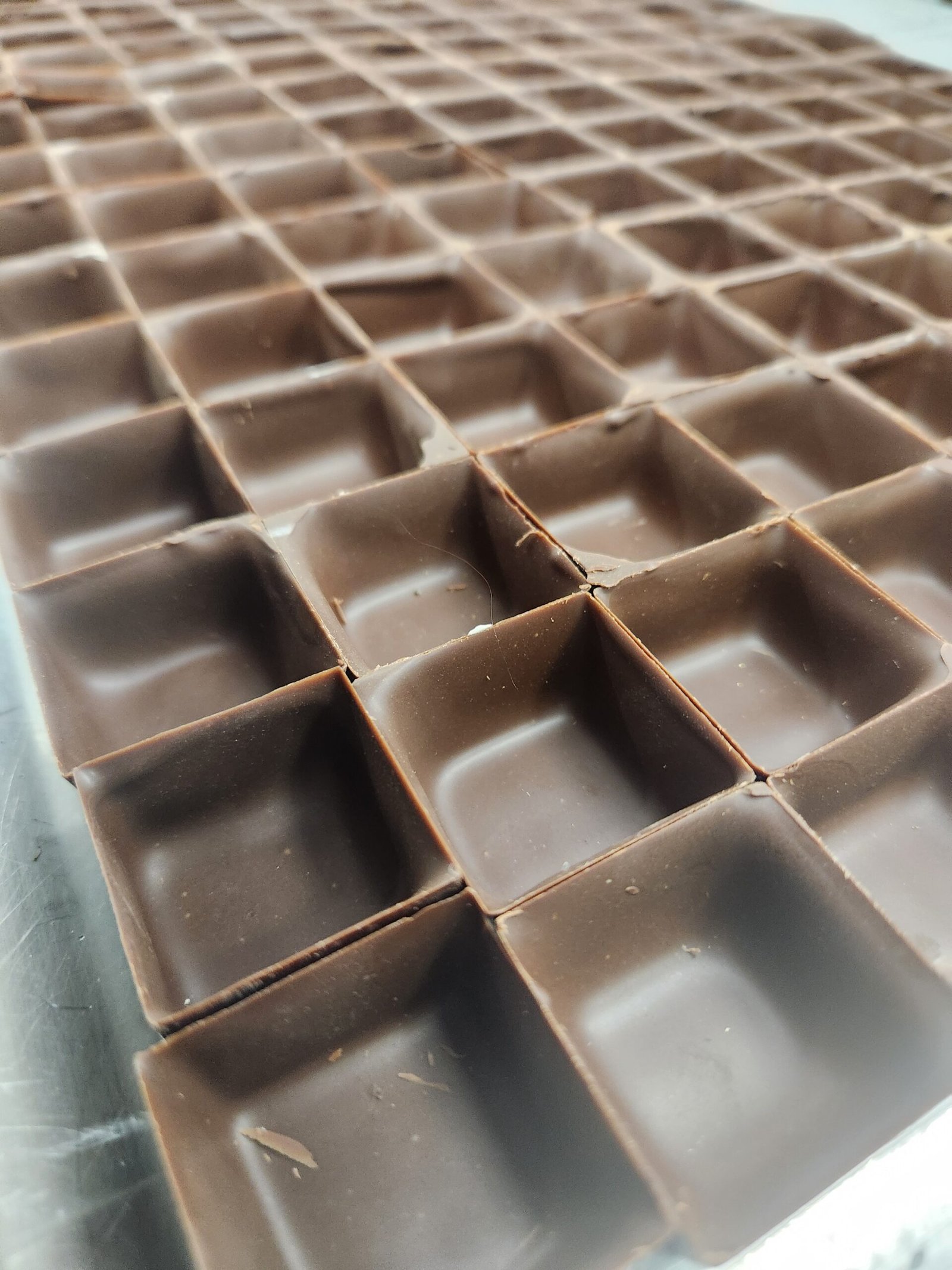escultura de chocolate