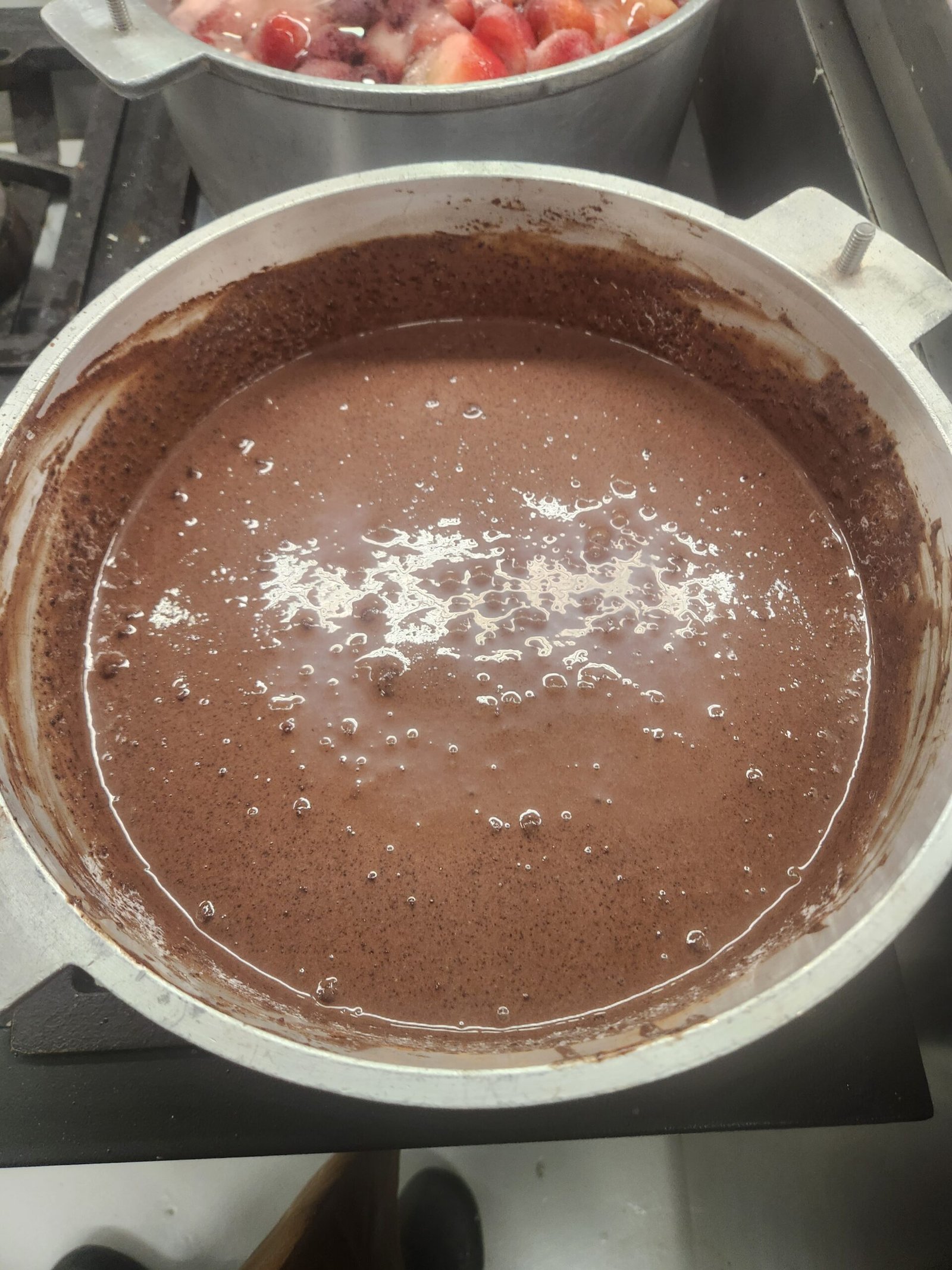 por que a trufa de chocolate fica mole