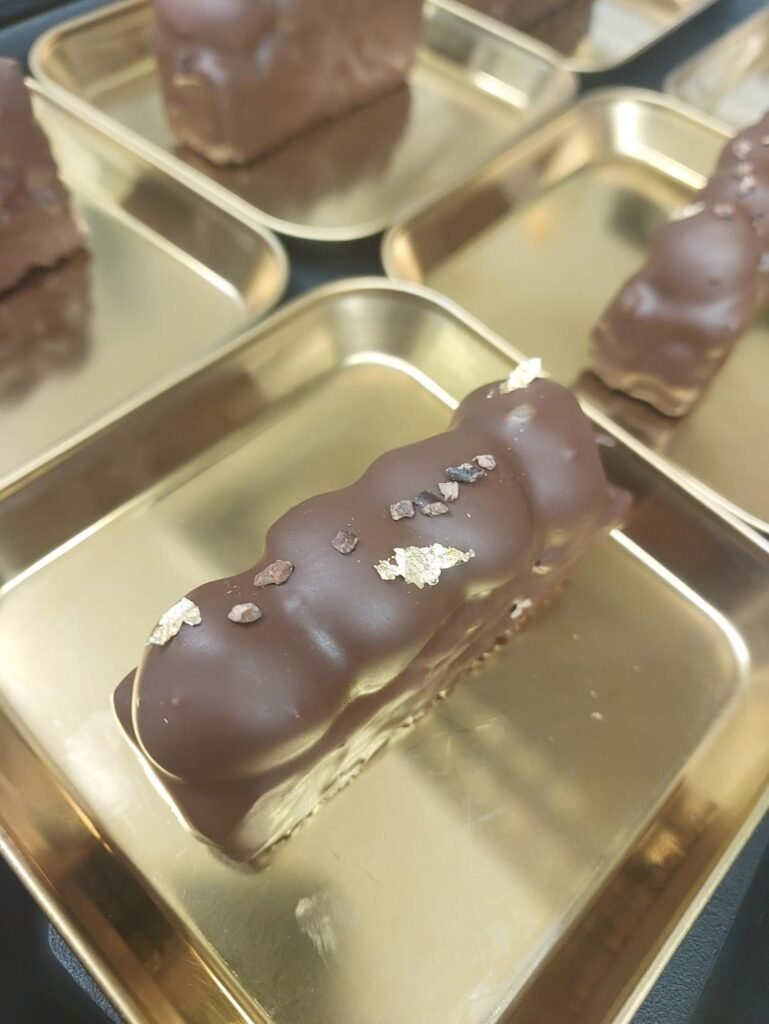 Entremet de confeitaria fina finalizado