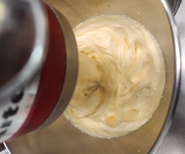 creme inglês talhou