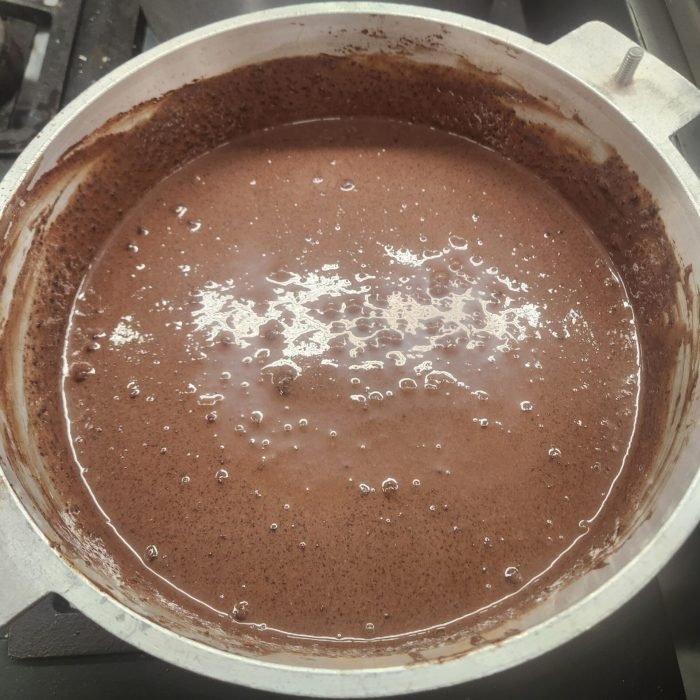 por que a trufa de chocolate fica mole